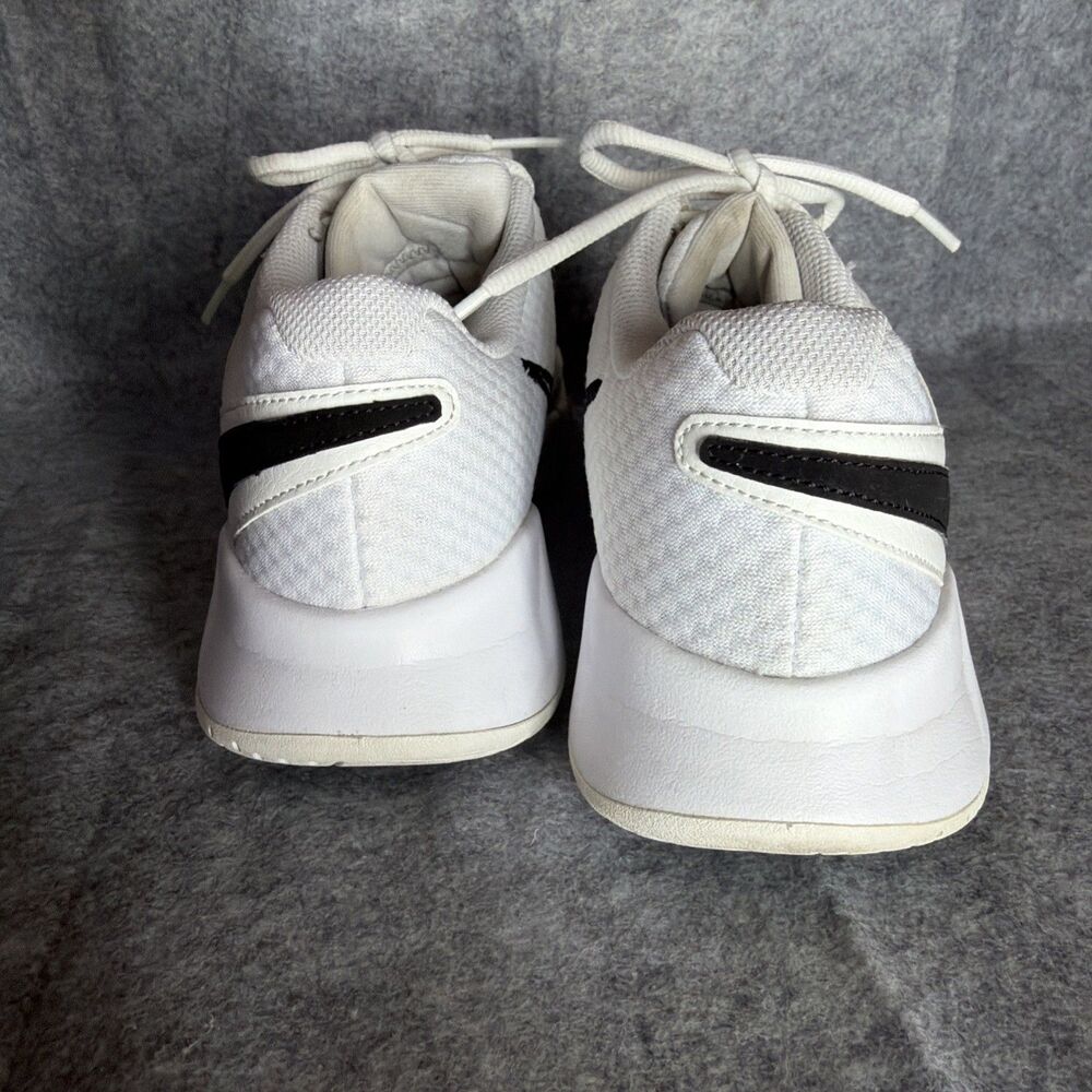 Nike Court Lite 4 Women's size 10 White Black Leather Tennis shoes FD6575 100 - Picture 4 of 10